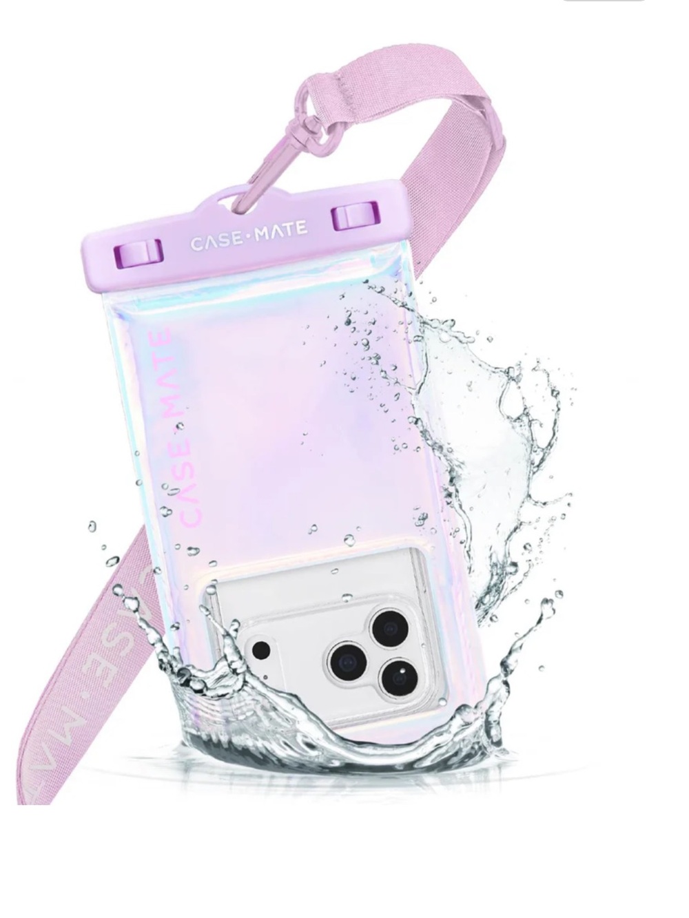 case-mate Waterproof Floating Phone Pouch **NWT**